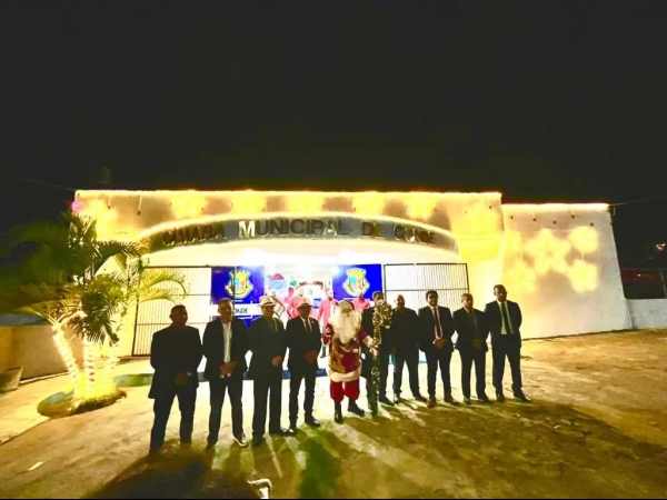 Câmara Municipal de Conde ilumina a Cidade com lançamento de Decoração Natalina