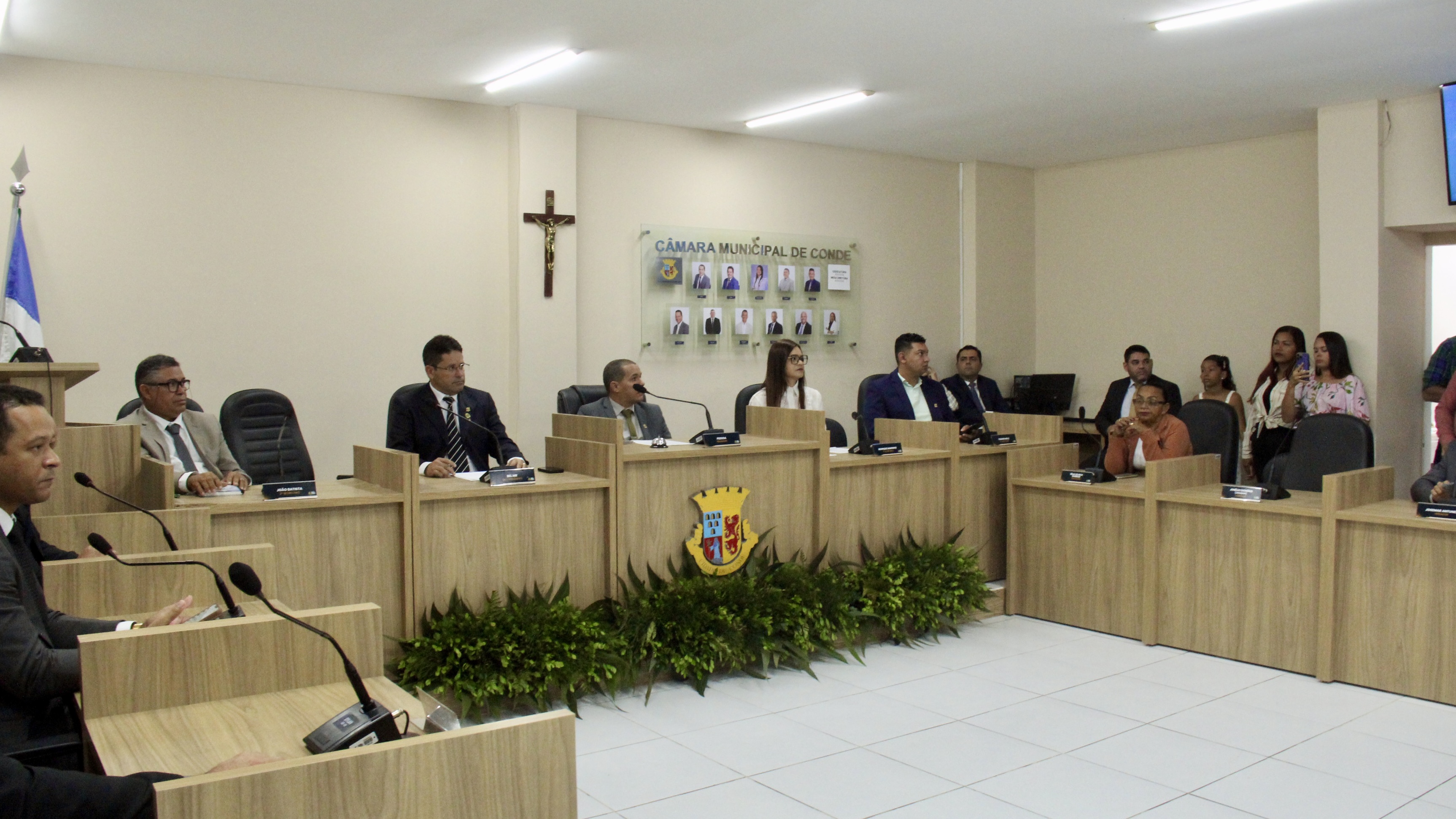 Câmara Municipal de Conde realiza sessão solene para abertura dos trabalhos da 15ª Legislatura