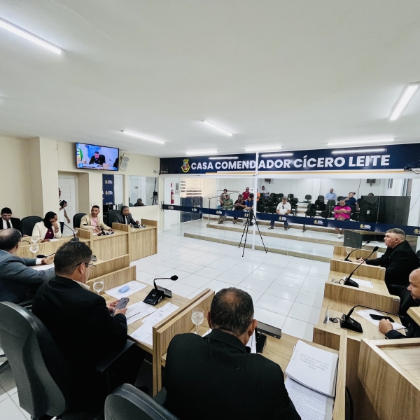 Câmara Municipal de Conde aprova requerimentos voltados a melhorias na infraestrutura urbana e rural