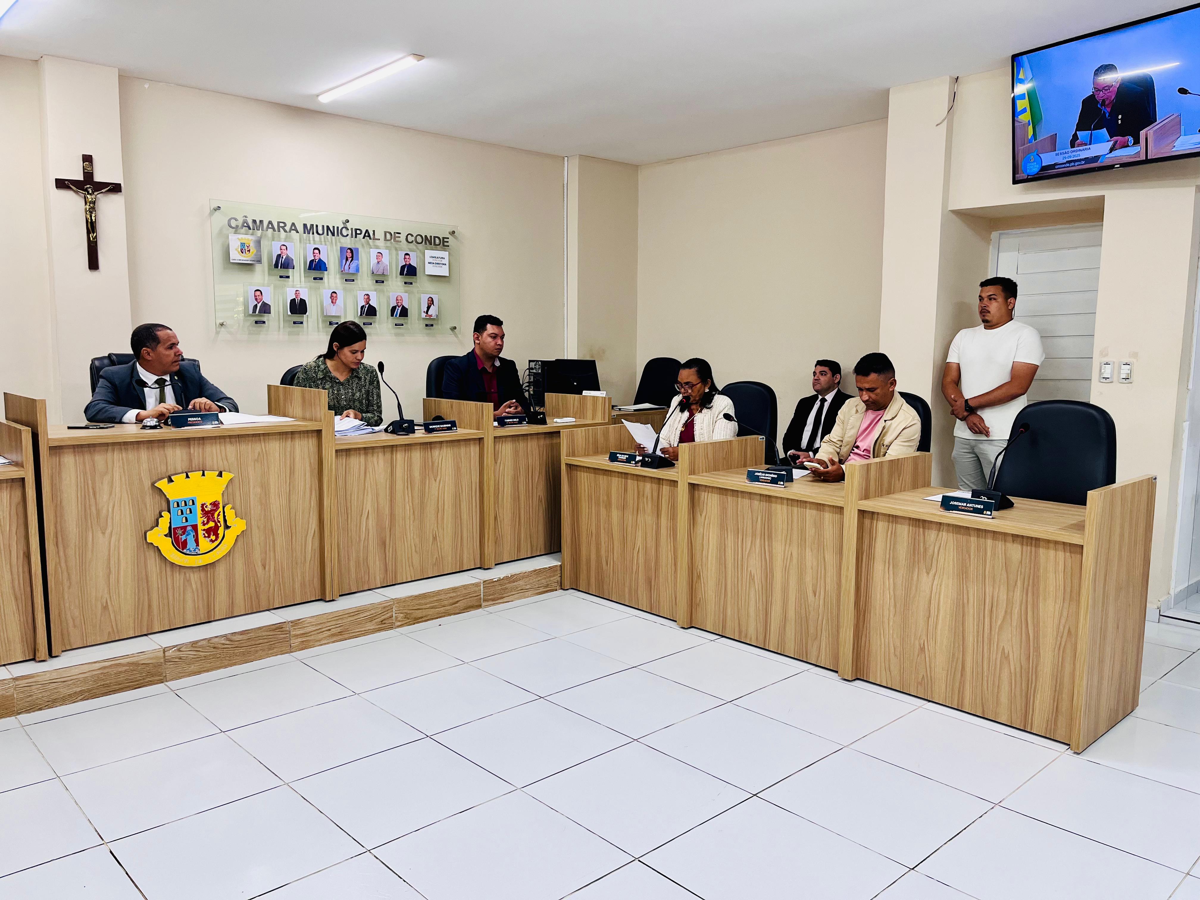 Vereadores aprovam melhorias em mobilidade e espaços de esporte no município de Conde  