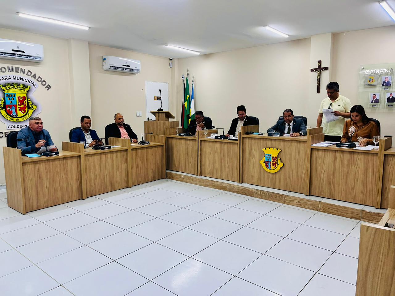 Educação, saúde e cultura entram em pauta e tem aprovação dos vereadores de Conde 