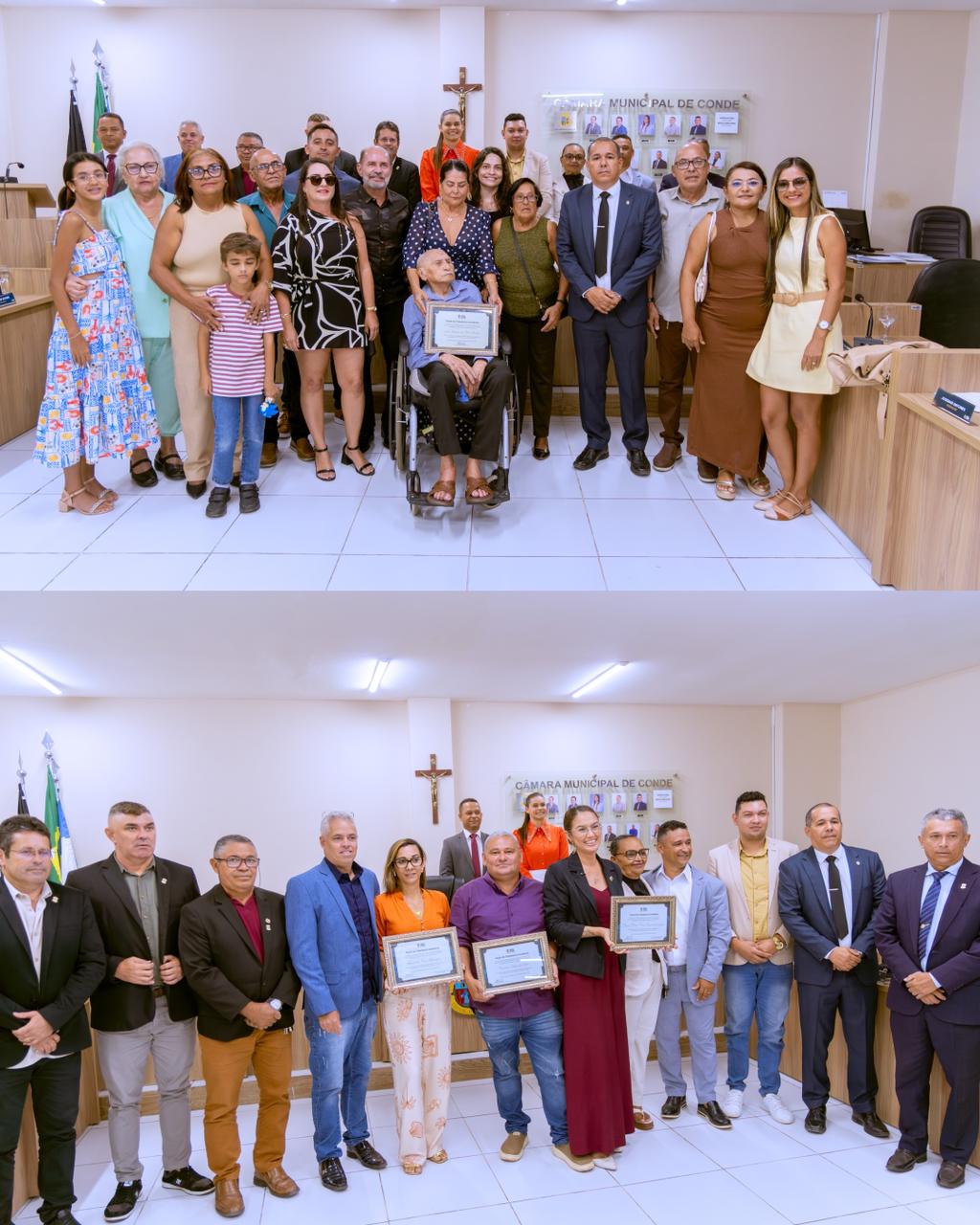 Homenagens marcam Sessão Ordinária com entrega de títulos de cidadão Condense 