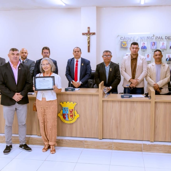 Vereadores de Conde entregam título de cidadão e aprovam homenagem ao deputado Aguinaldo Ribeiro 