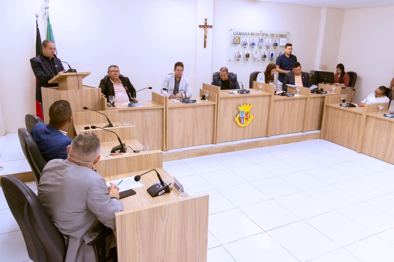Vereadores de Conde aprovam requerimentos para pavimentação e drenagem de ruas