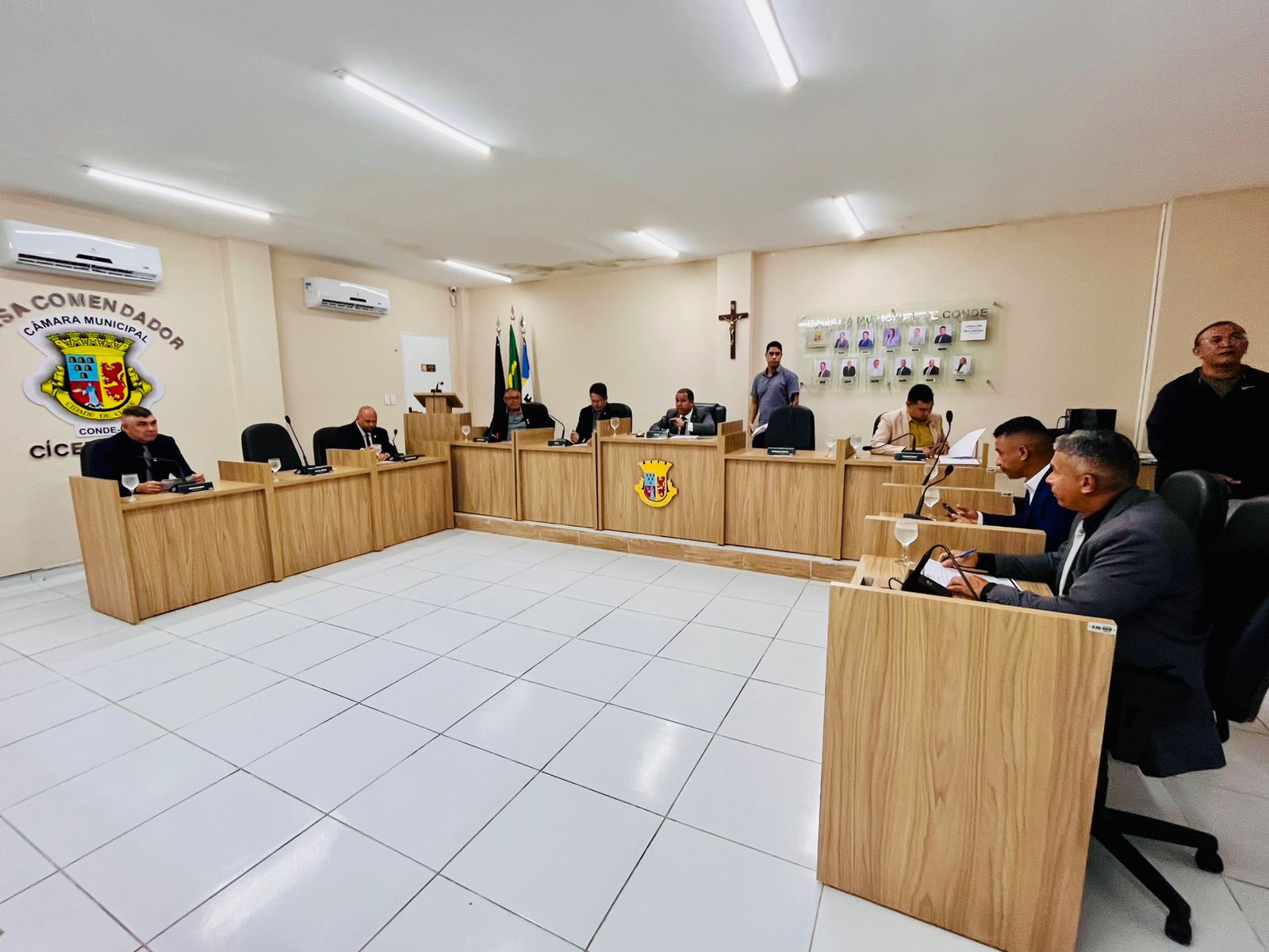 Projetos sobre acessibilidade e denominação de ruas recebem aprovação em Sessão na Câmara de Conde